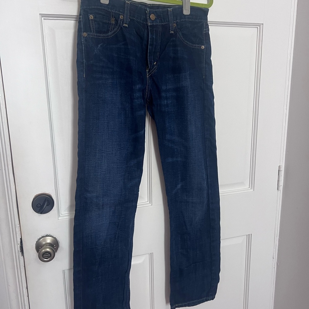 Men's 513 Levi Blue Jeans